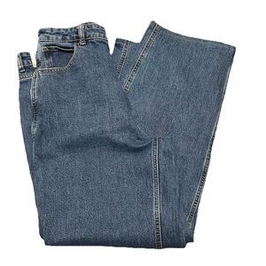 Everlane Women’s Jeans Size 29 The Way High Wide Leg Organic Cotton Blue Denim